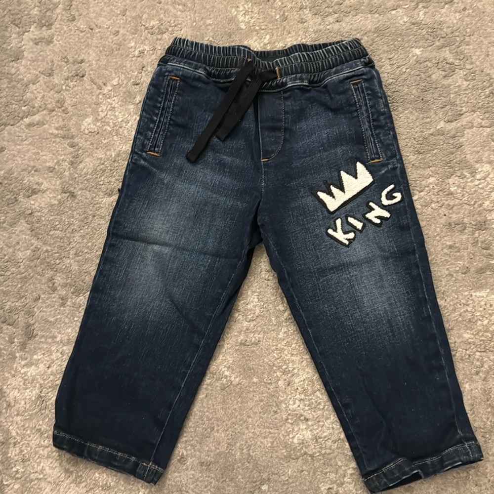 LIKE NEW DOLCE GABBANA DENIM JEANS BABY/TODDLER BOY